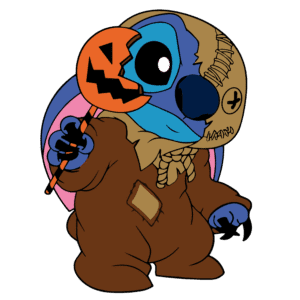 Scarecrow Alien DTF Transfer – Spooky Fun Print Ready