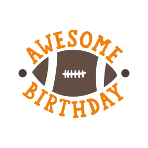 Awesome Birthday DTF Transfer – Fun Birthday Party Design
