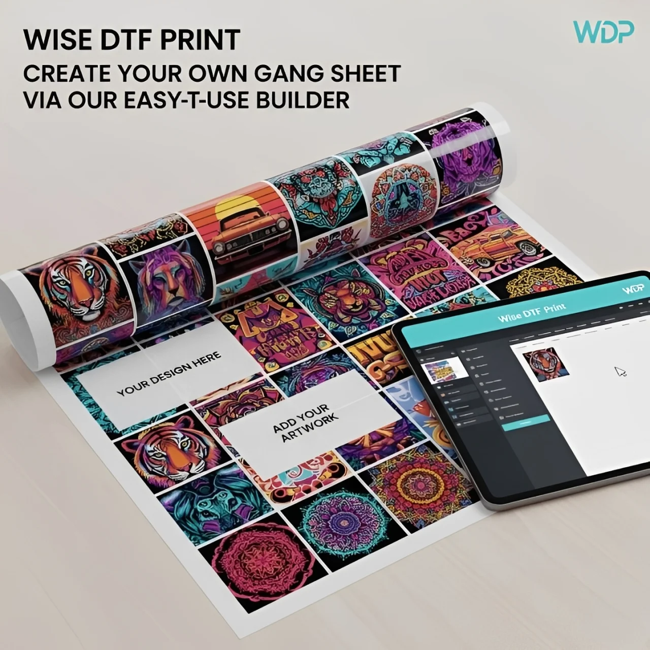 DTF Gang Sheet Printing – A4, A3 & Per Metre | Upload or Design Online - Image 3
