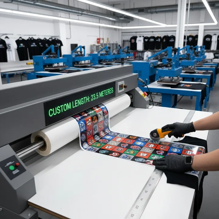 DTF Transfer Roll Printing – Per Metre Film | High Capacity Heat Transfers - Image 5