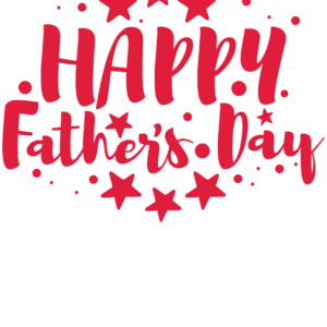 Happy Father’s Day Typography DTF Transfer