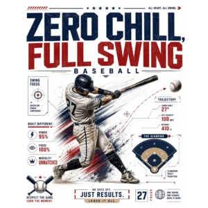 Zero Chill Full Swing Baseball DTF Transfer – Baseball Sports Print